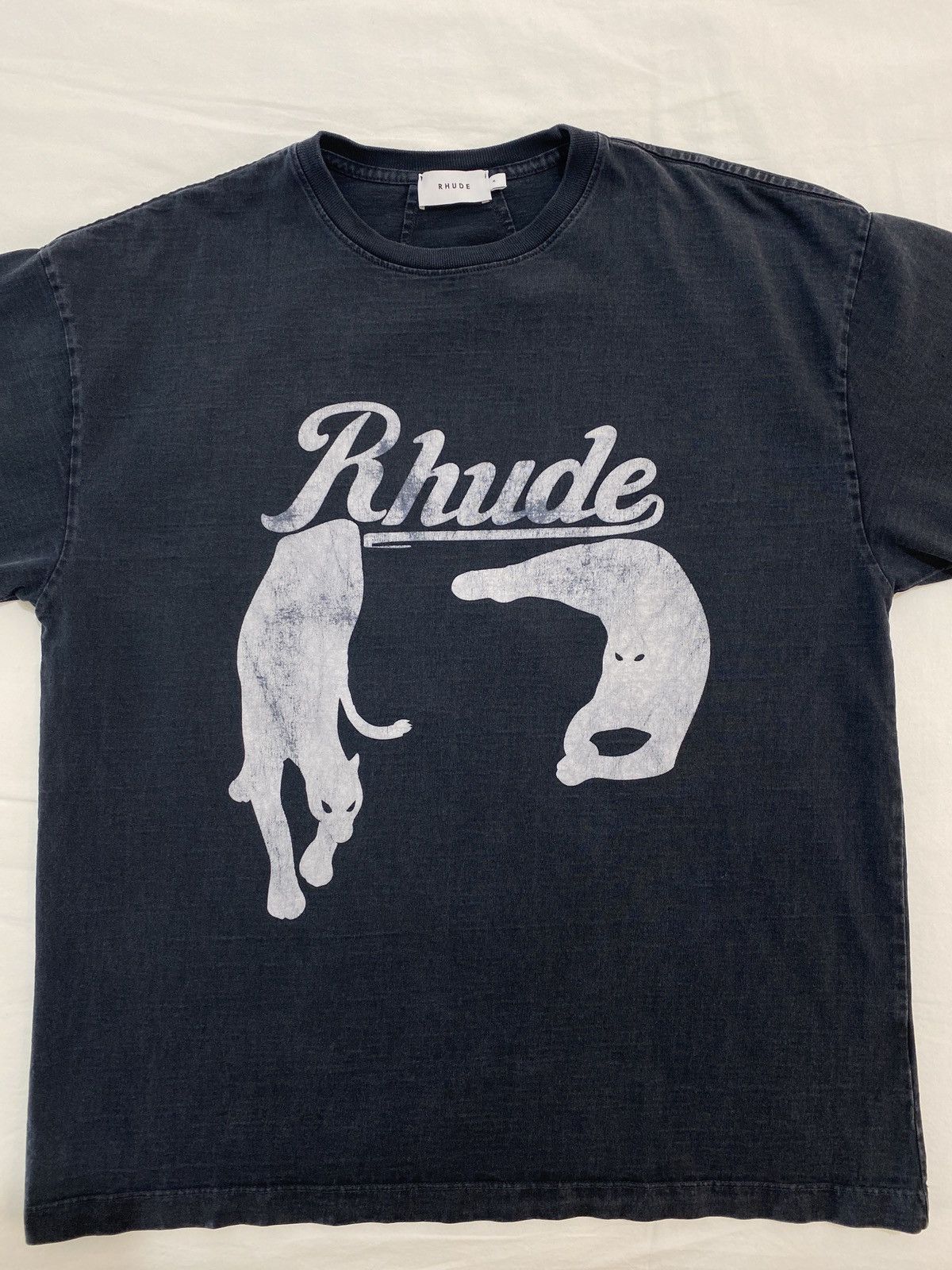 Rhude Rhude Black Cat Tee Size US M / EU 48-50 / 2 - 4 Thumbnail