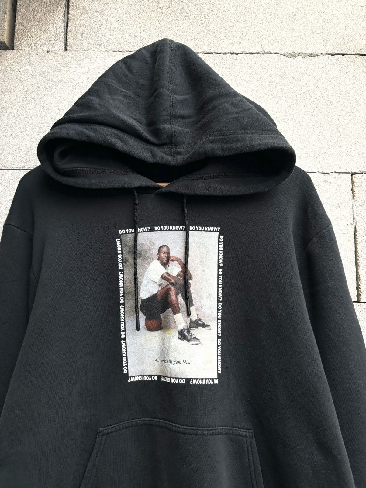Nike Vintage Michael Jordan Hoodie Rare Size US L / EU 52-54 / 3 - 2 Thumbnail