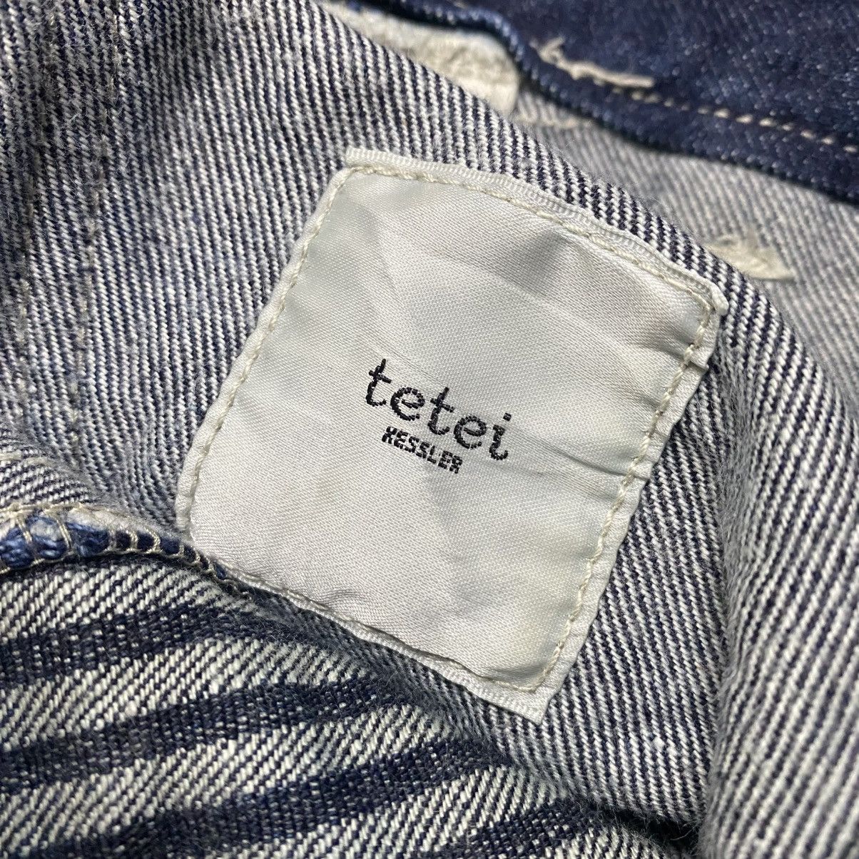 Japanese Brand Tetei Kessler Denim Hybrid Jeans Size US 30 / EU 46 - 19 Thumbnail
