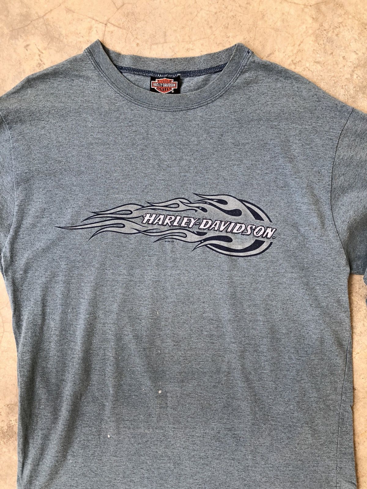 Other 1997 Vintage Harley Davidson Flame Logo Longsleeve Tee Size US L / EU 52-54 / 3 - 4 Thumbnail