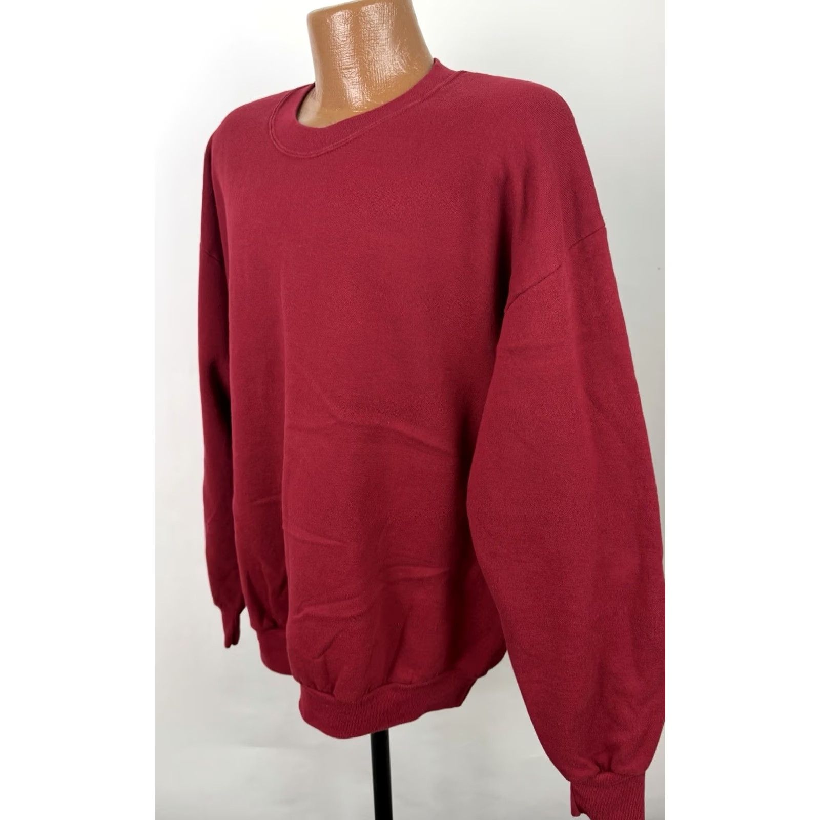 Jerzees VINTAGE Jerzees Sweatshirt Mens 2XL Red Crewneck 90s Y2K Shortened to Maximize Search Visibility Size US XXL / EU 58 / 5 - 4 Thumbnail