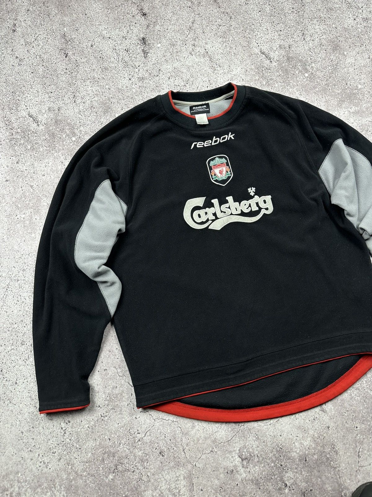Reebok Vintage Reebok Liverpool 2000 Sweatshirt Fleece Y2K Blockore Size US L / EU 52-54 / 3 - 3 Thumbnail
