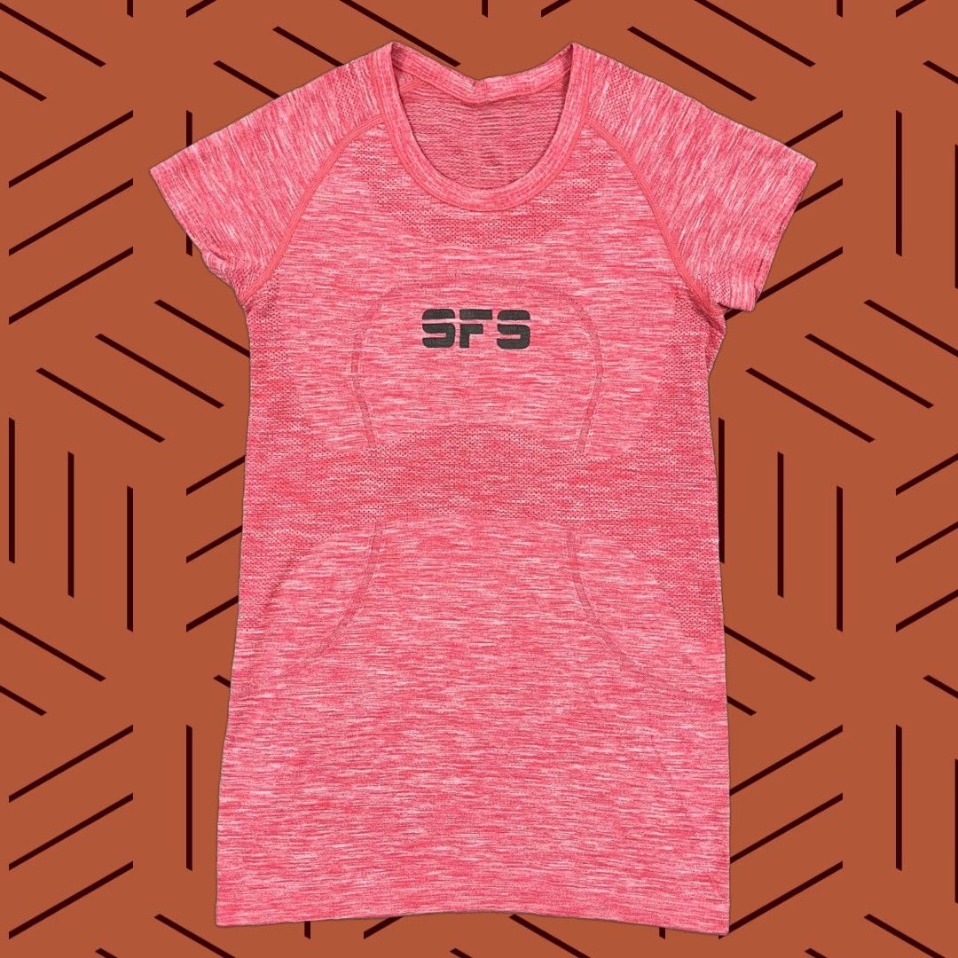 Lululemon Lululemon Swiftly Tech Shirt Womens Sz 6 Active Fitness Gym Short Sleeve Logoed Pink Size M / US 6-8 / IT 42-44 - 1 Thumbnail