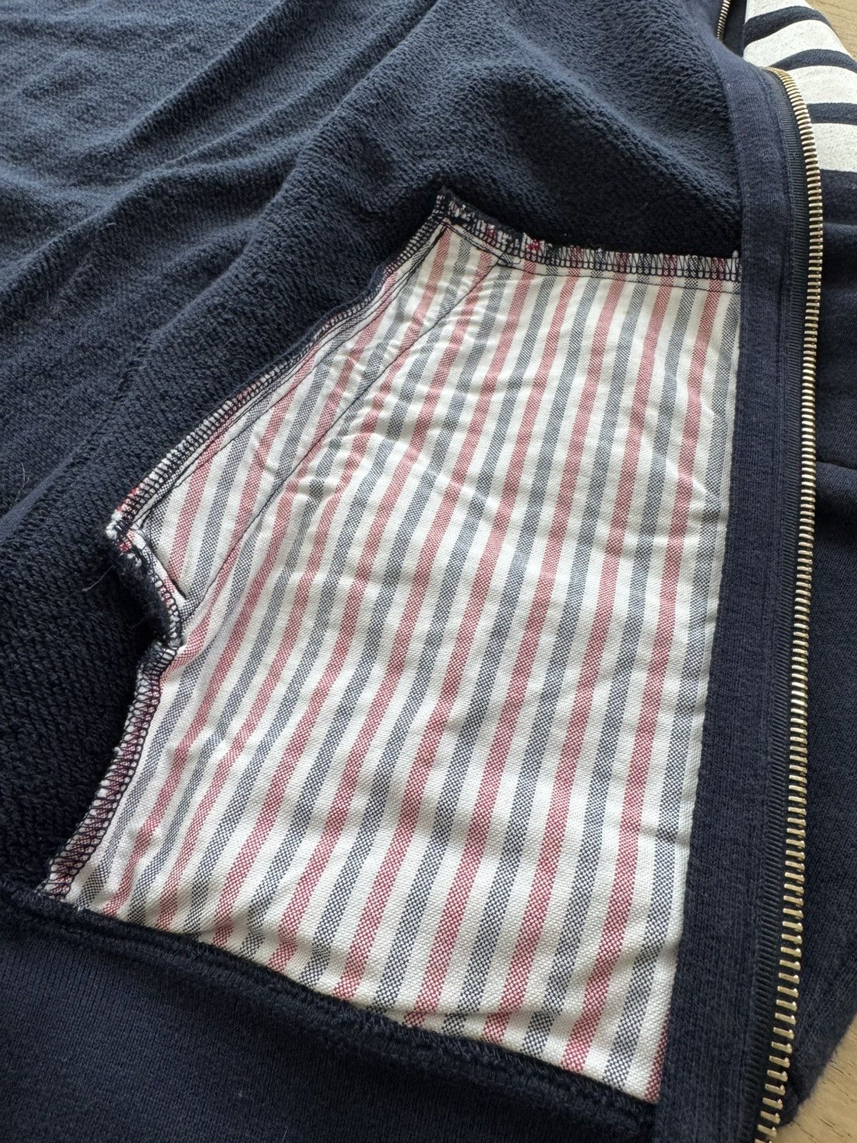Thom Browne Navy classic hoodie Size US M / EU 48-50 / 2 - 4 Thumbnail