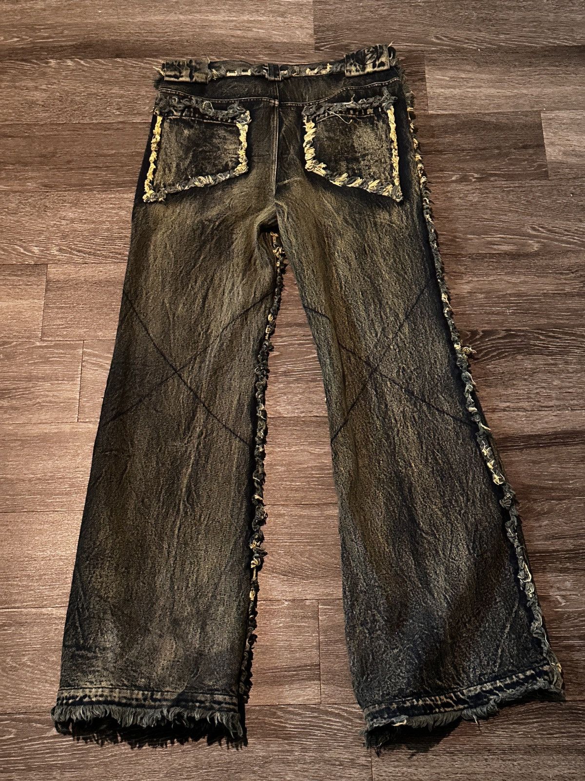 Vintage NFS Jeans Size US 34 / EU 50 - 3 Thumbnail