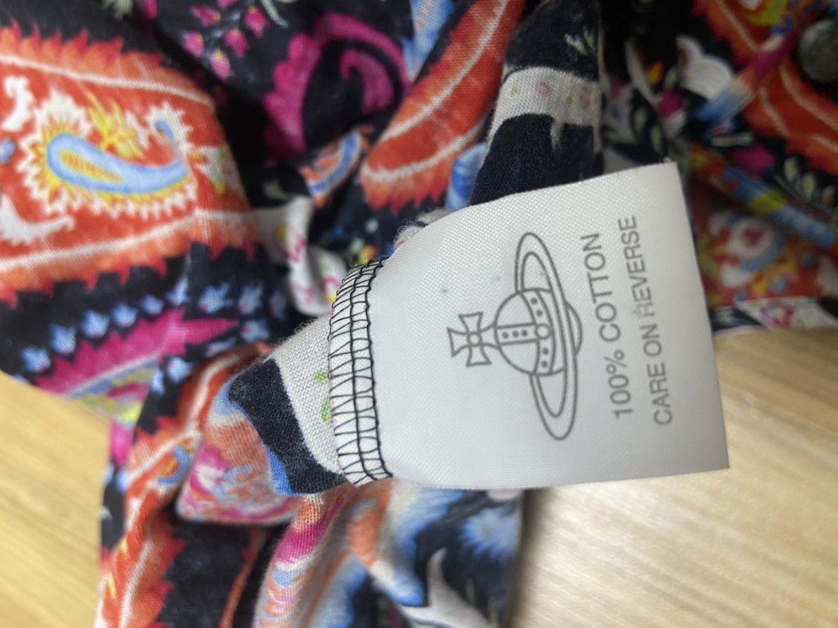 Vivienne Westwood 16 Vivienne Westwood 1994 paisley Corset Top T Shirt Vintage Size XL / US 12-14 / IT 48-50 - 5 Thumbnail