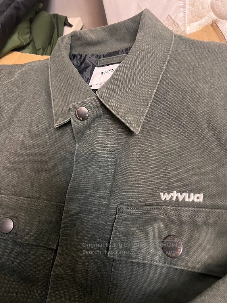 Wtaps Wtaps Water washing work jacket Size US M / EU 48-50 / 2 - 3 Thumbnail