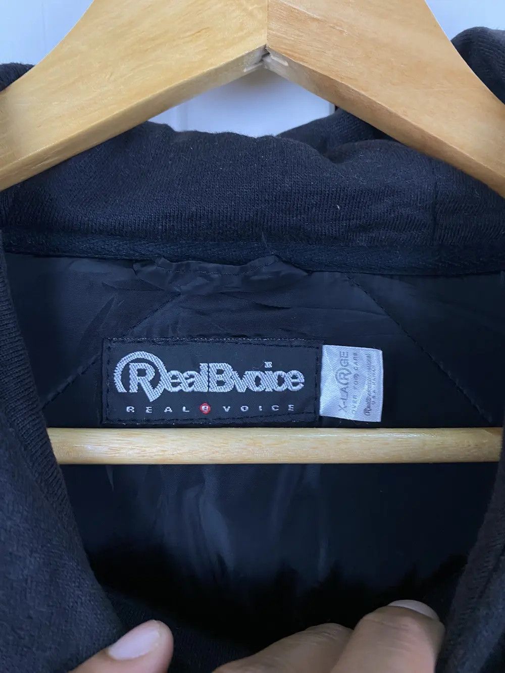 Vintage Vintage Real BVoice Varsity Jacket Black Size US XL / EU 56 / 4 - 12 Thumbnail
