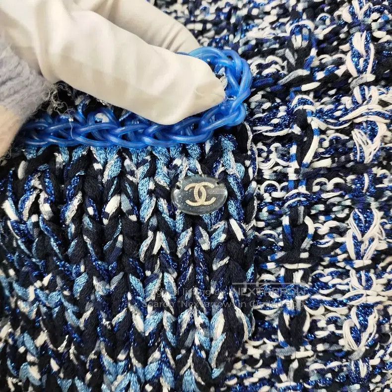 Chanel Chanel Blue soft colour pbc jacket Size S / US 4 / IT 40 - 5 Thumbnail