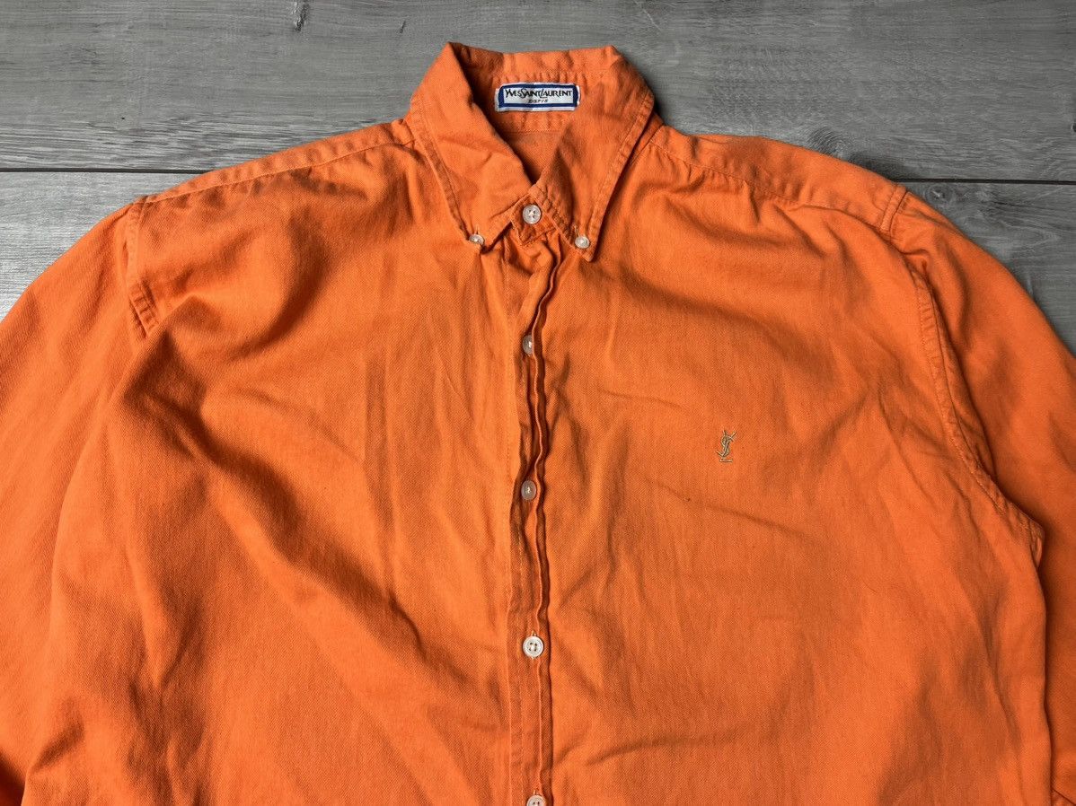 Yves Saint Laurent Yves saint Laurent shirt 80s formal size Large Size US L / EU 52-54 / 3 - 3 Thumbnail