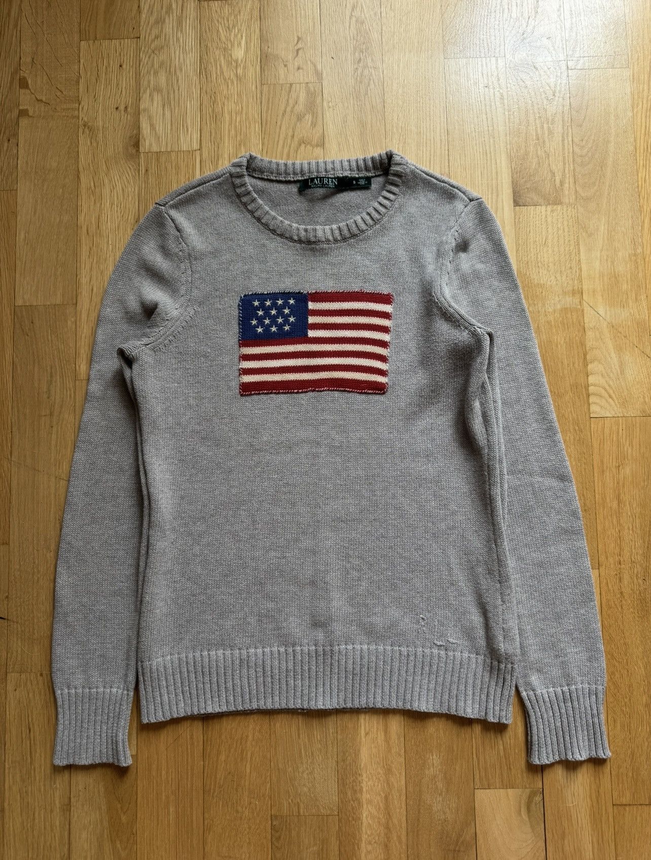 Vintage Polo Ralph Lauren Sweater Usa flag