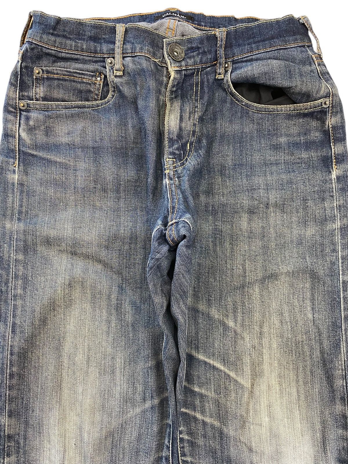 Japanese Brand Japanase Brand Faded Blue Wash Style Straight Leg Jeans Size US 28 / EU 44 - 2 Thumbnail