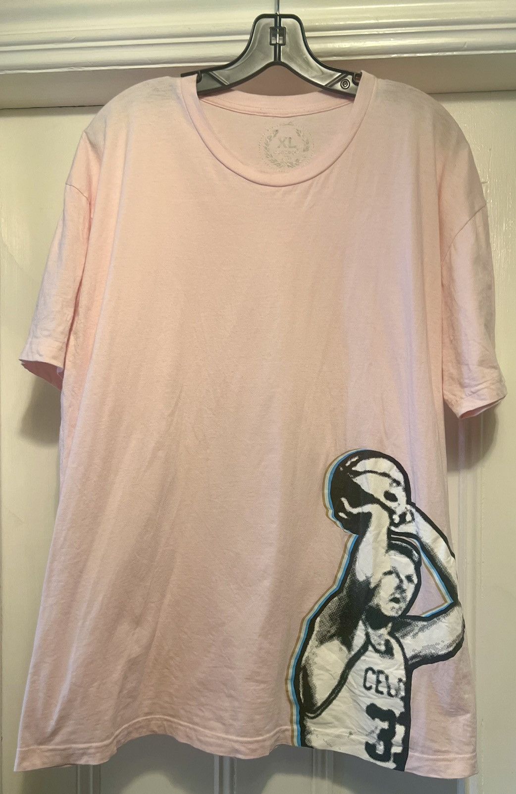 CNCPTS Authentic Concepts CNCPTS pink Larry Bird tee t-shirt XL Size US XL / EU 56 / 4 - 1 Thumbnail