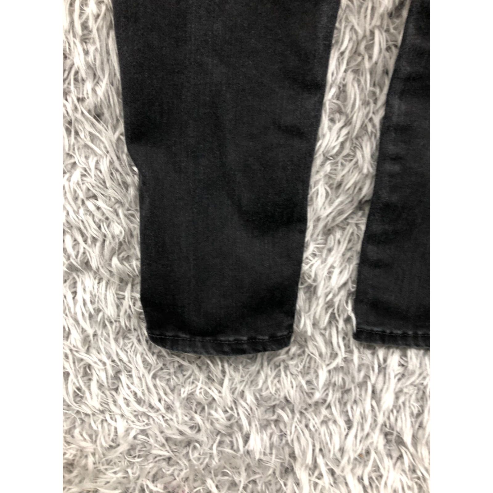 Old Navy Old Navy Rockstar Super Skinny Jeans Women Size 8 Dark Wash Black Denim 5-Pocket Regular Rise Skinny Jeans Womens Size 30" / US 8 / IT 44 - 7 Thumbnail