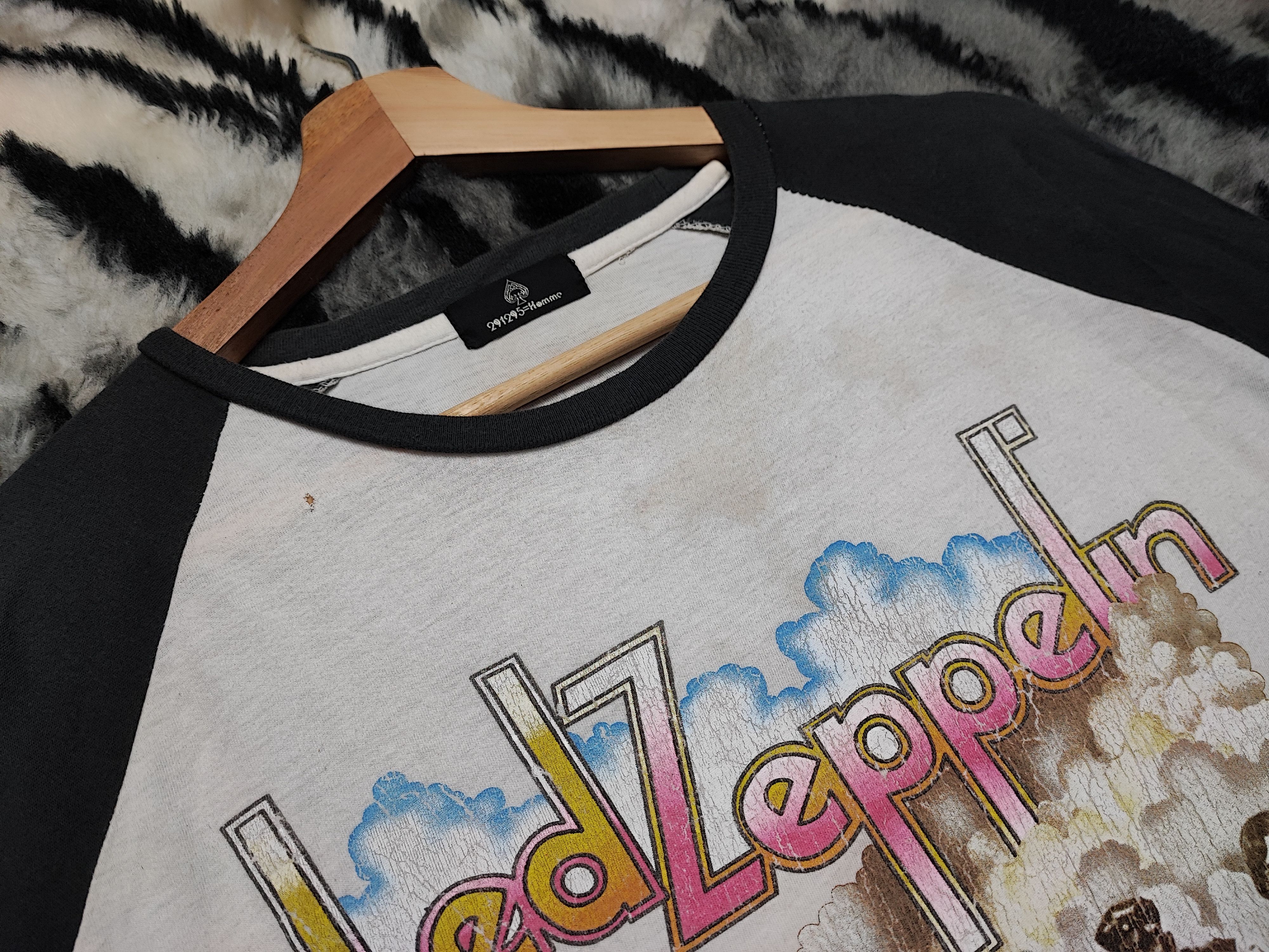 Japanese Brand Vintage 291295 Homme Collective Led Zeppelin Size US M / EU 48-50 / 2 - 7 Thumbnail