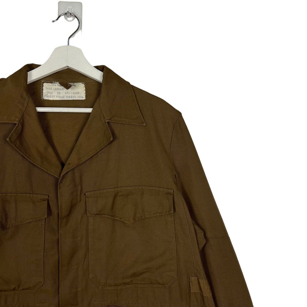 Vintage 🔥 VINTAGE 1976 DURBAN MANFRS FIELD MILITARY JACKET Size US L / EU 52-54 / 3 - 5 Thumbnail