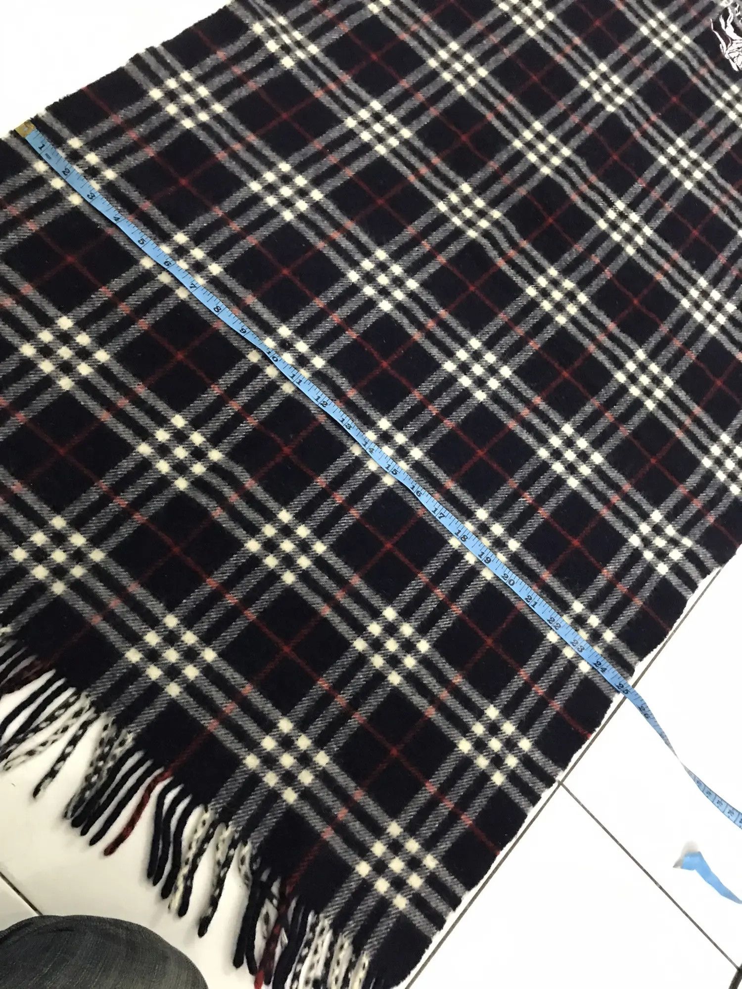 Burberry Burberry Novacheck Scarf Wool Size ONE SIZE - 8 Thumbnail