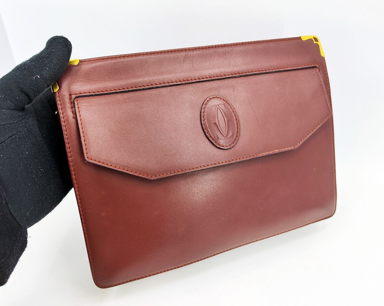 Cartier CARTIER Must de Cartier clutch bag with key holder Size ONE SIZE - 6 Thumbnail