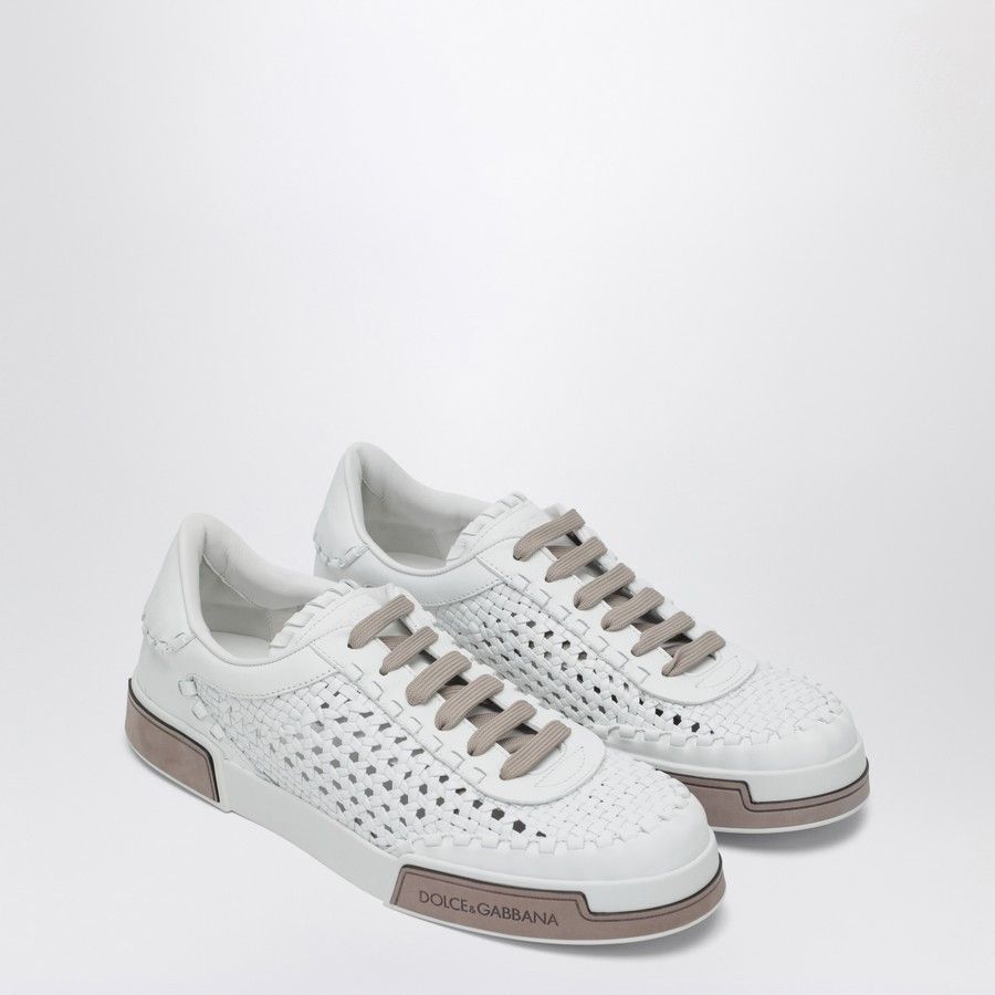 Dolce & Gabbana o1d2blof0226 Low-Top Sneakers in White Size US 7 / EU 40 - 2 Thumbnail