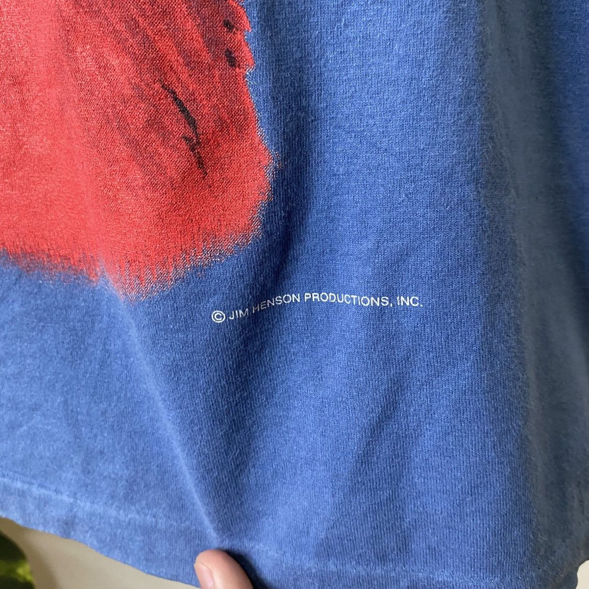 Vintage Vintage 90s Monsterwear Sesame Street Elmo Jim Henson Tshirt Size US S / EU 44-46 / 1 - 3 Thumbnail