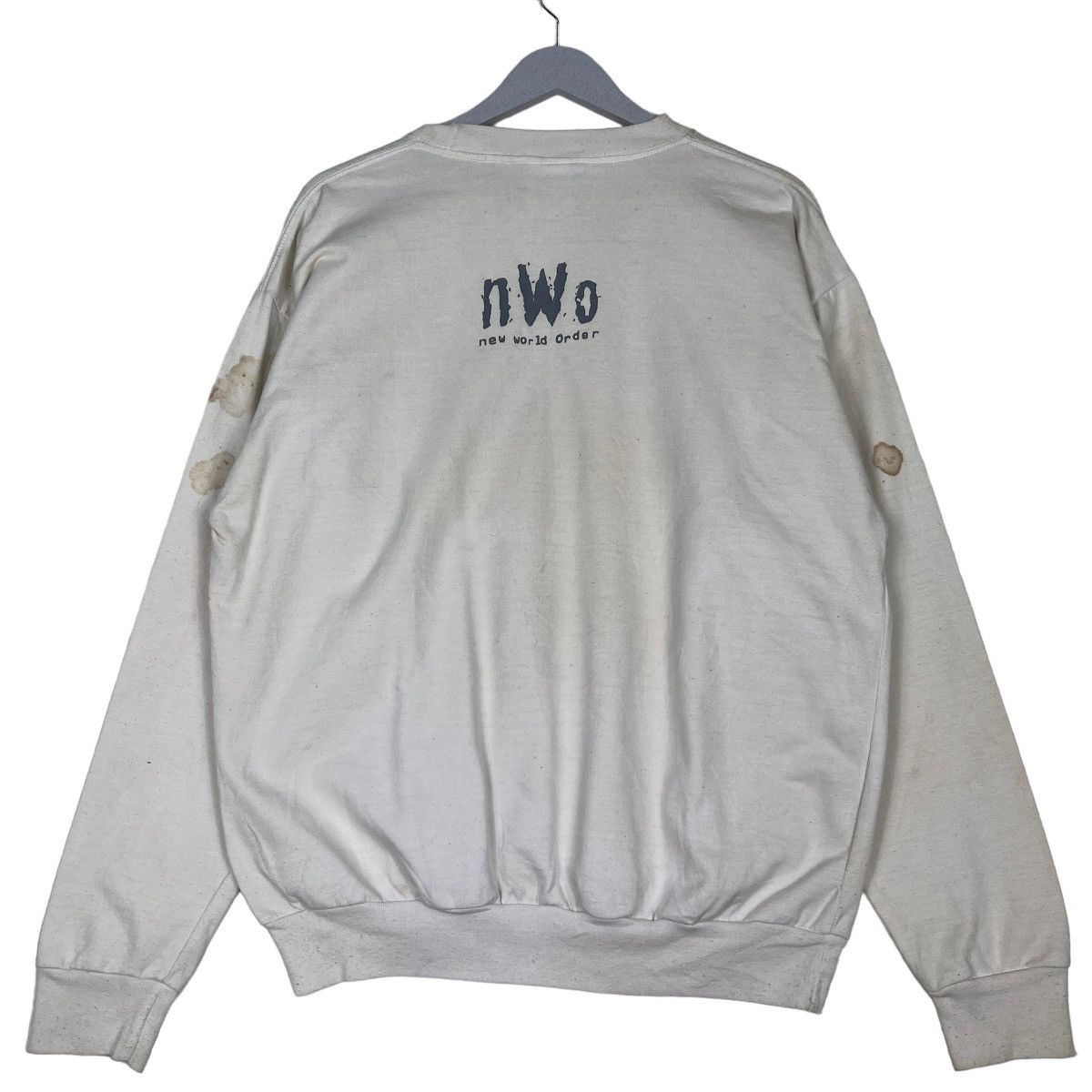 Vintage 🔥 VINTAGE NEW WORLD ORDER SWEATSHIRTS Size US L / EU 52-54 / 3 - 7 Thumbnail