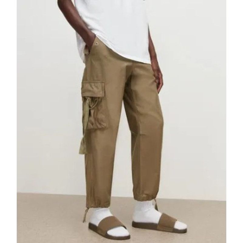 Allsaints ALLSAINTS Military Green Kora Trousers Straight Fit Cargo 32 Size US 32 / EU 48 - 1 Thumbnail