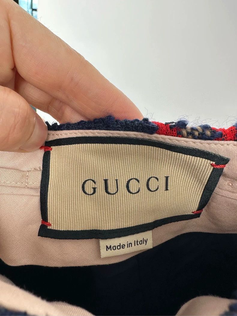 Gucci Gucci Blue and red plaid wool shorts 2504-Nextarrow Size 24" / US 00 / IT 34 - 4 Thumbnail