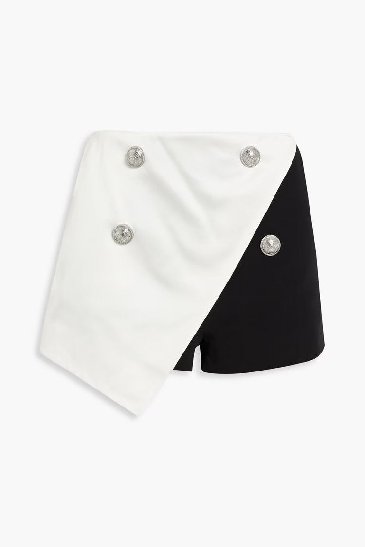 Balmain o1y0625 Short in Black/White Size 27" / US 4 / IT 40 - 1 Thumbnail