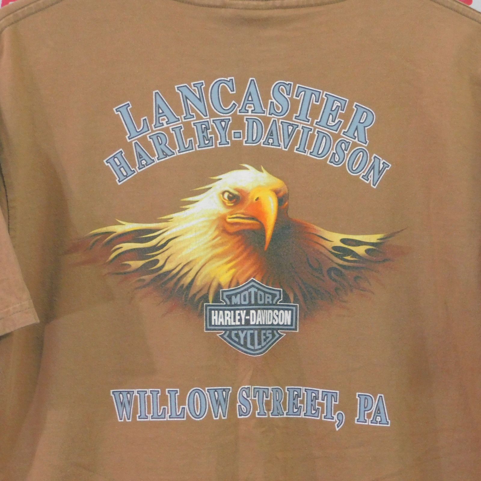 Harley Davidson Lancaster Harley Davidson Willow Street PA T Shirt Size M Size US M / EU 48-50 / 2 - 5 Thumbnail
