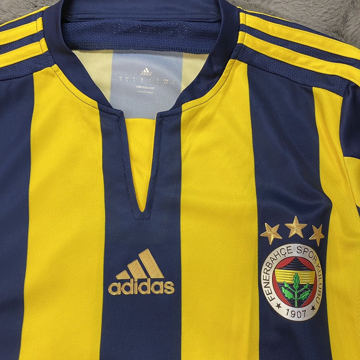Adidas Fenerbahce Turkey home football shirt #6 15/16 Adidas Size US S / EU 44-46 / 1 - 10 Thumbnail