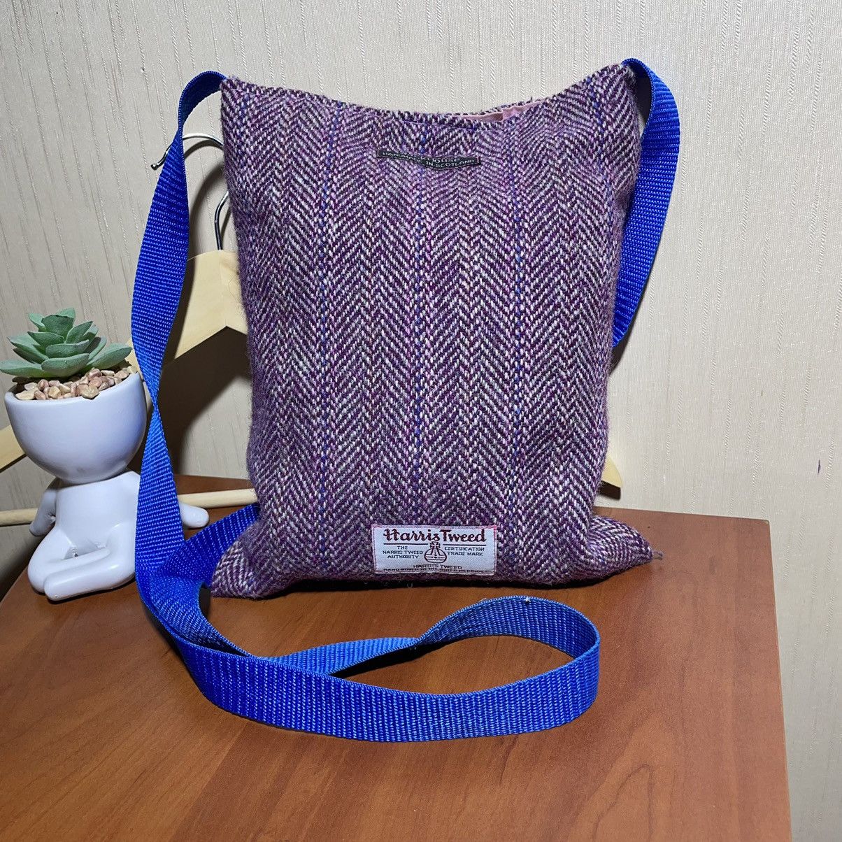 Harris Tweed × Vintage Harris Tweed vintage messenger bag Size ONE SIZE - 2 Thumbnail