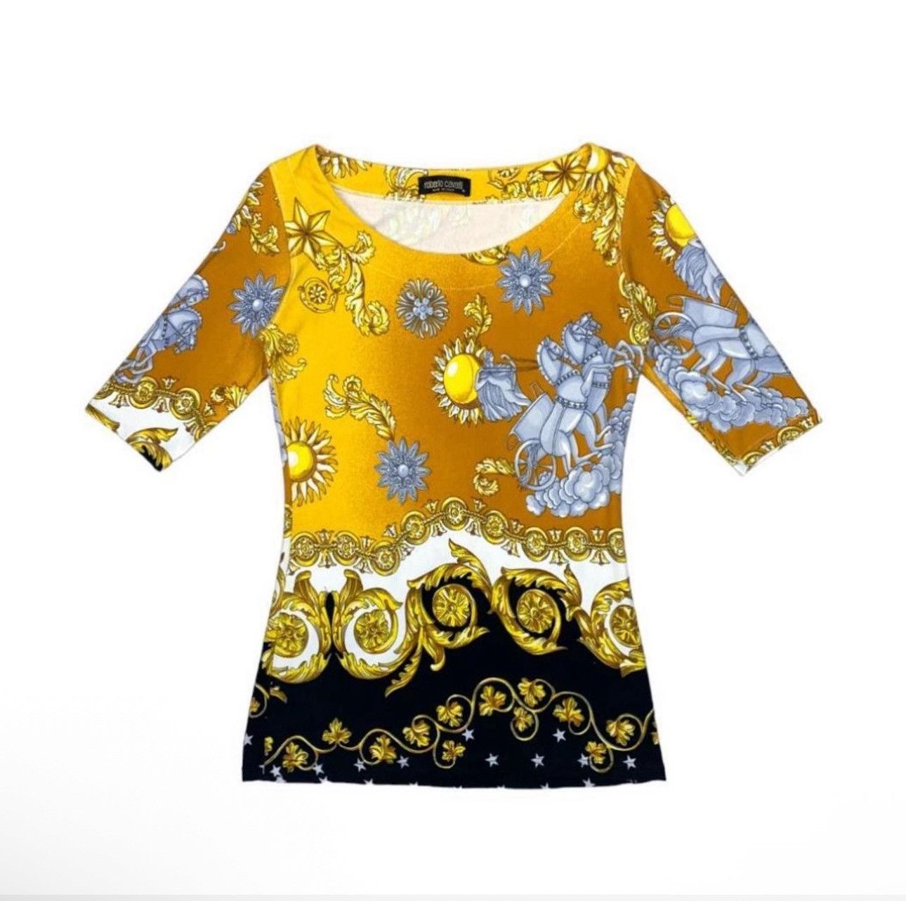 Roberto Cavalli Roberto Cavalli Baroque top Size S / US 4 / IT 40 - 1 Thumbnail