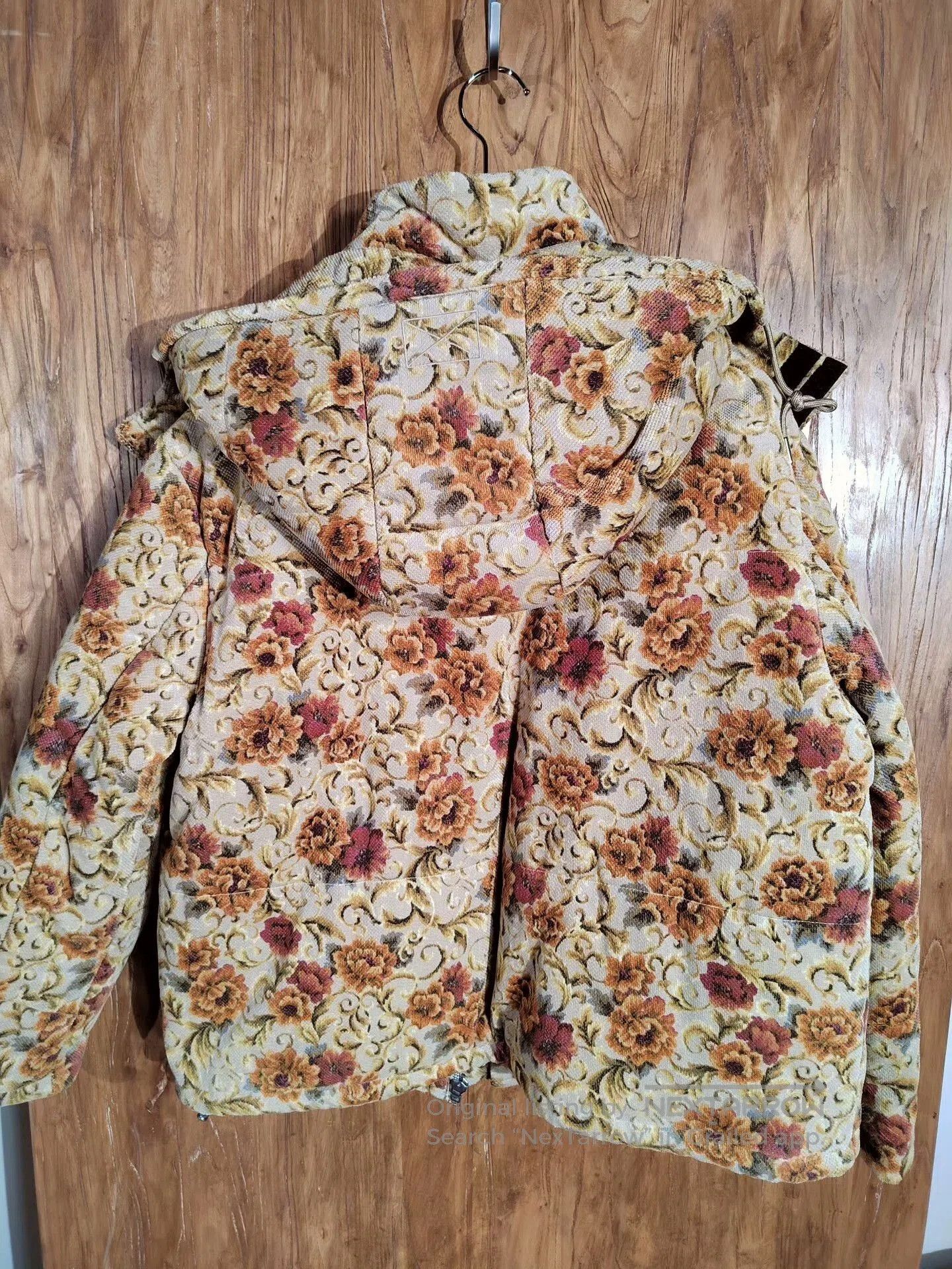 Vince Vintage Floral Pattern Cotton Jacket. Size M / US 6-8 / IT 42-44 - 7 Thumbnail