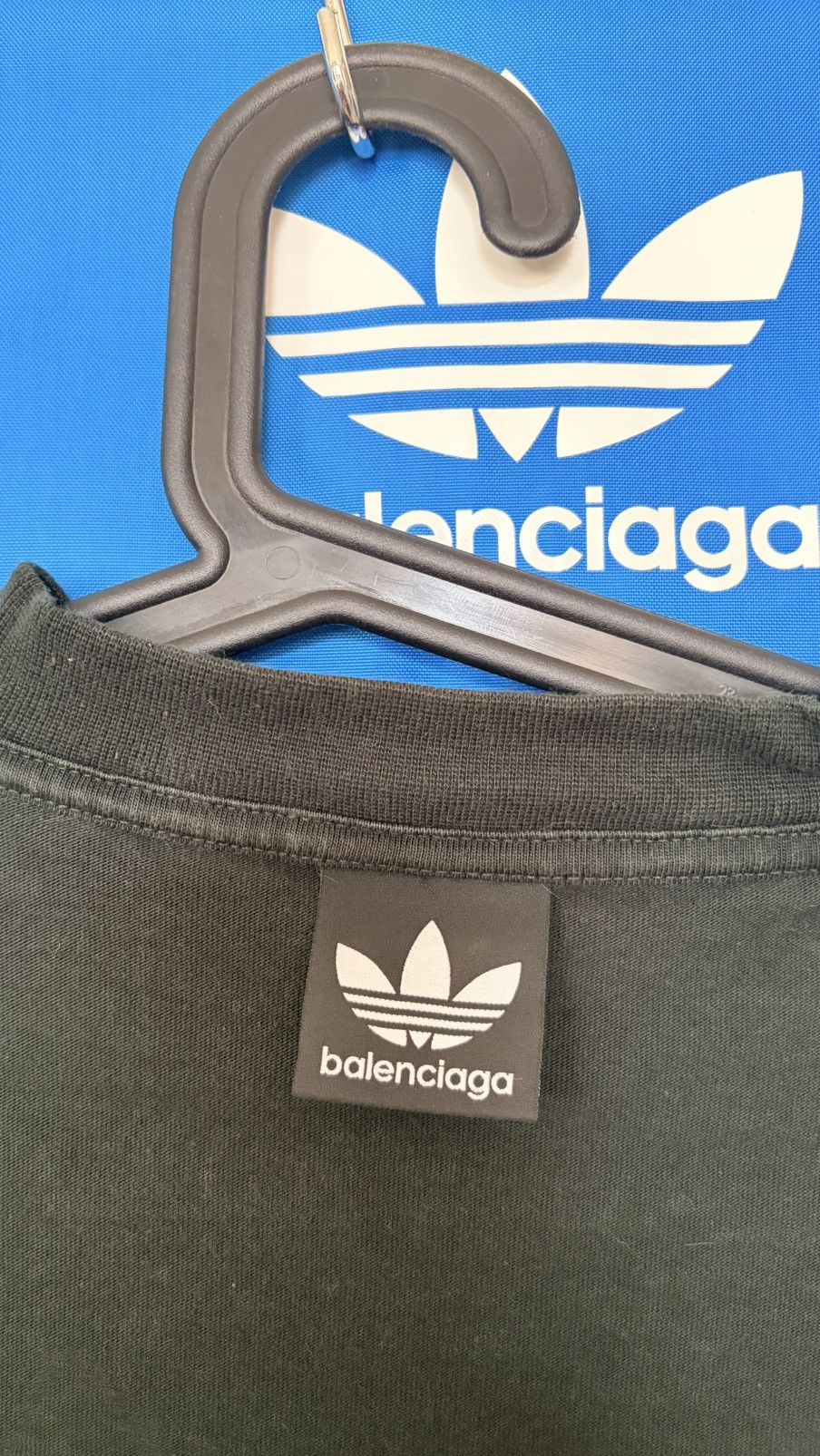 Adidas × Balenciaga Adidas x Balenciaga Oversize T-Shirt Green Sz.1 Size M / US 6-8 / IT 42-44 - 4 Thumbnail