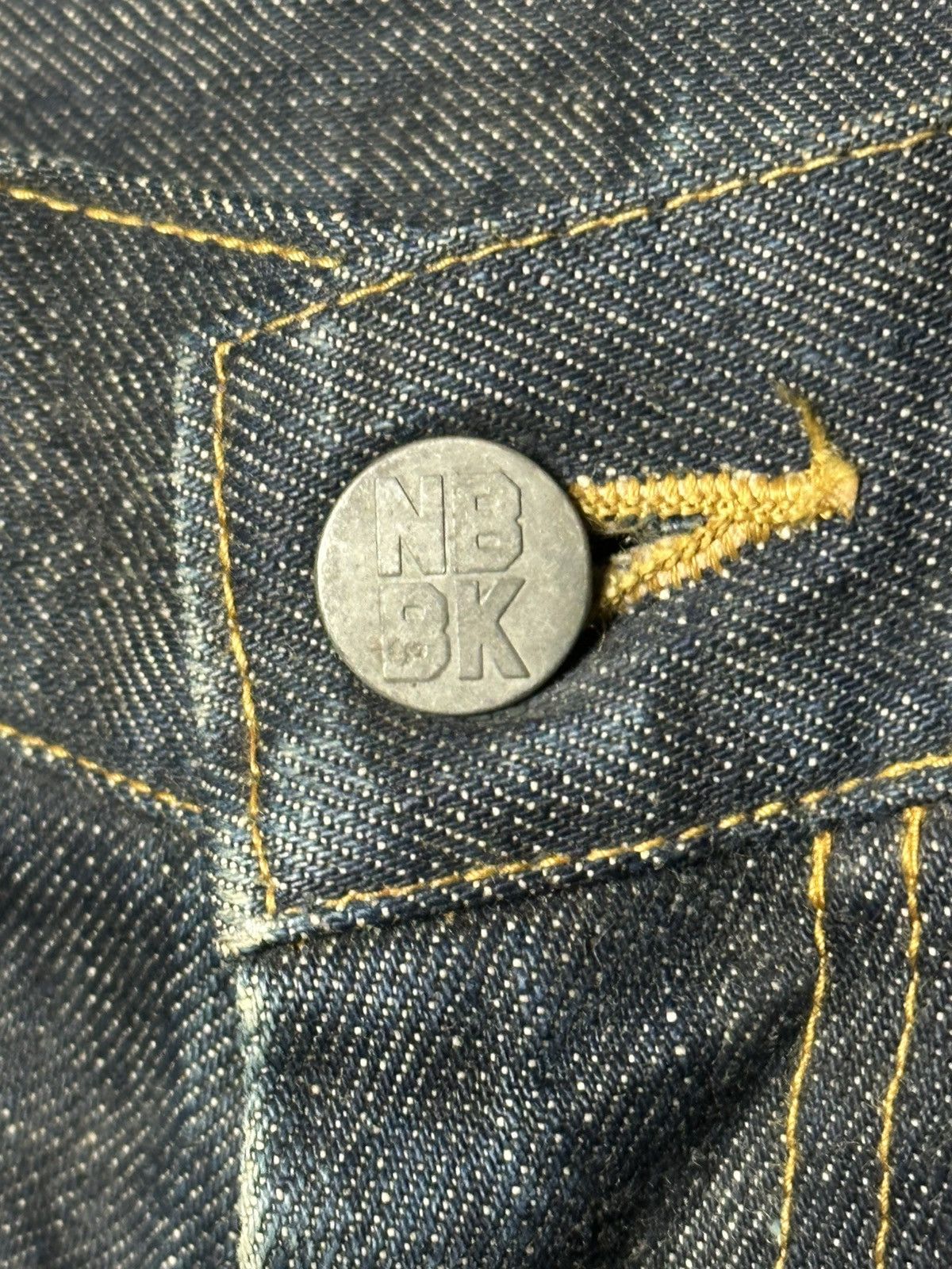 Japanese Brand Natural Born denim pants produced by NBBK Size US 34 / EU 50 - 16 Thumbnail
