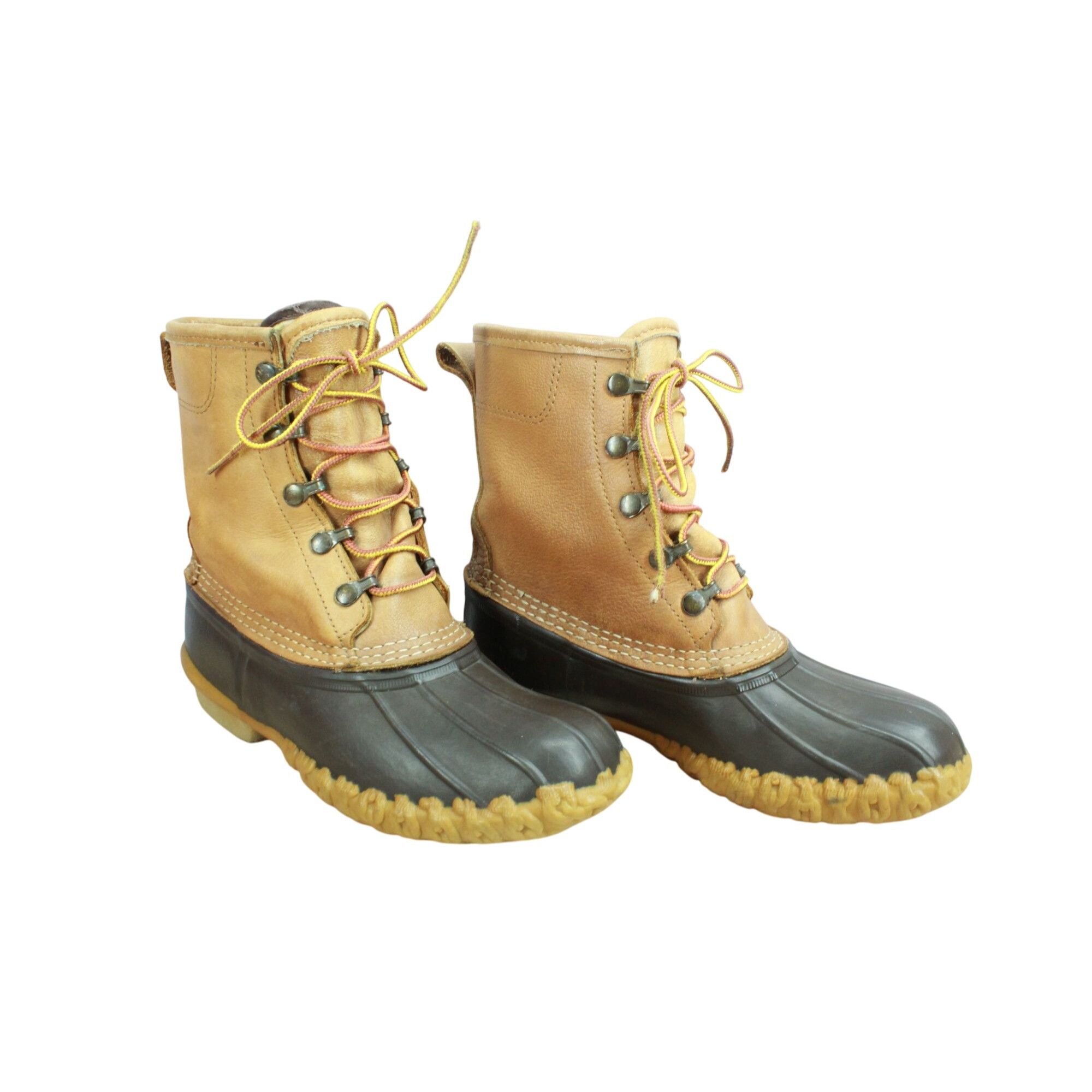 Goretex × L.L. Bean LL Bean Women's Bean Boots 8" Goretex Insulated Duck Boots Size US 7 / IT 37 - 3 Thumbnail