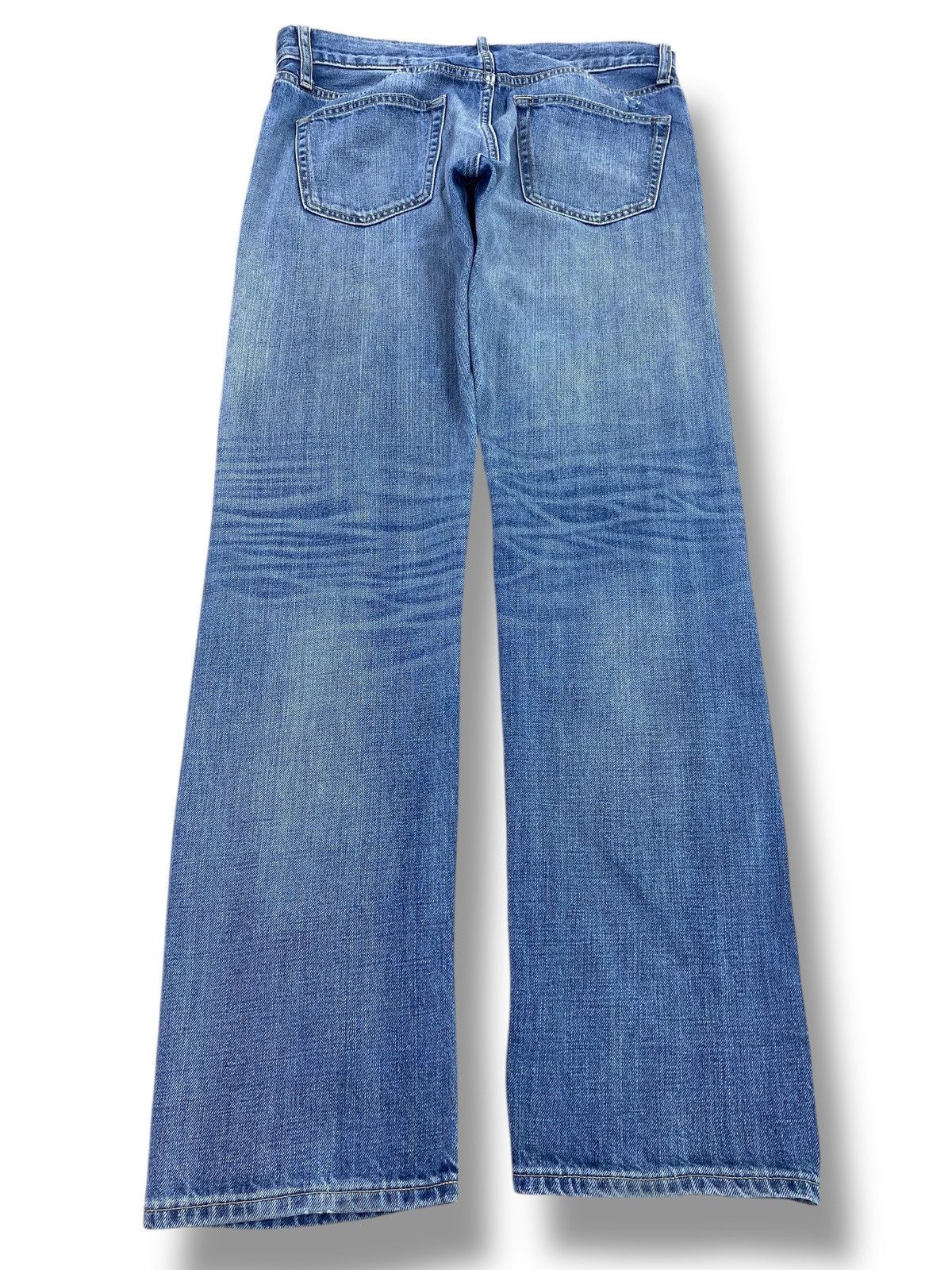 Uniqlo Uniqlo X Selvage Light Blue Wash Style Straight Leg Jeans Size US 32 / EU 48 - 3 Thumbnail