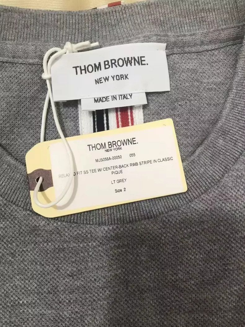 Thom Browne Thom Browne Grey short sleeves Size US M / EU 48-50 / 2 - 4 Thumbnail