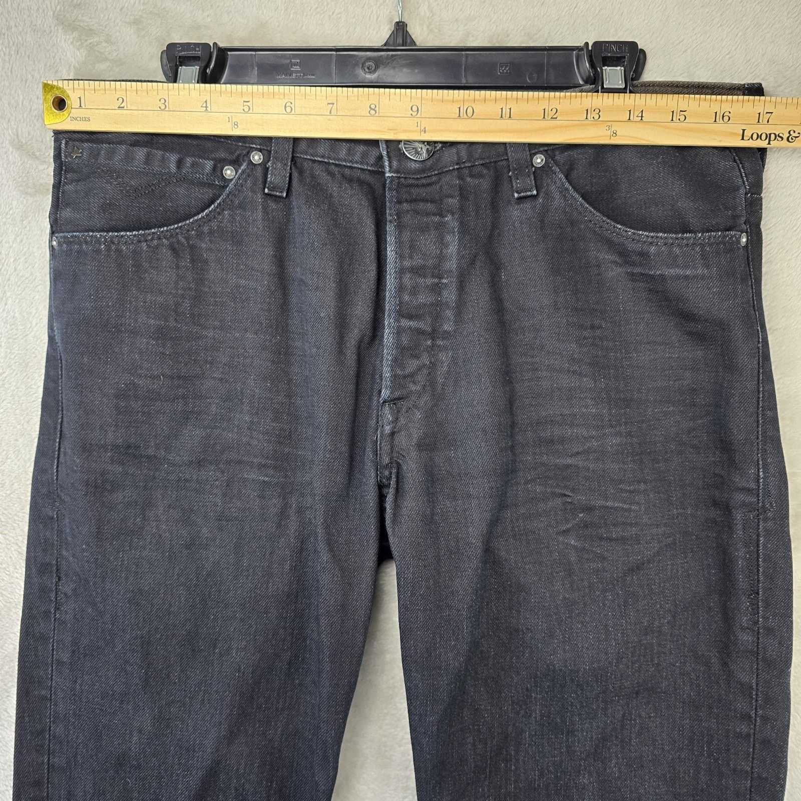 Levi's Vtg Levis Blue Star Jeans Men's 32x34 (Fits 34x33) Denim Size US 34 / EU 50 - 12 Thumbnail