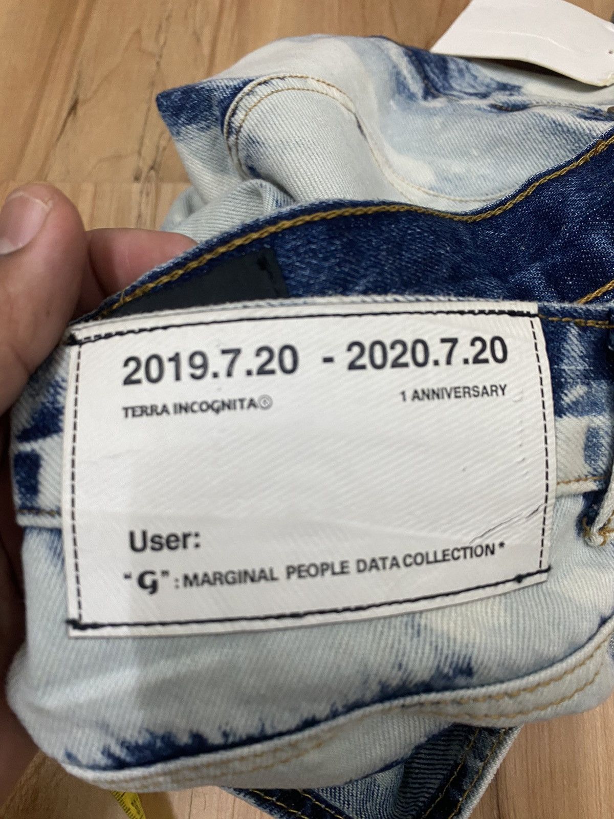 Designer Korean famous Brand Terra incognito jeans Size 30" / US 8 / IT 44 - 6 Thumbnail