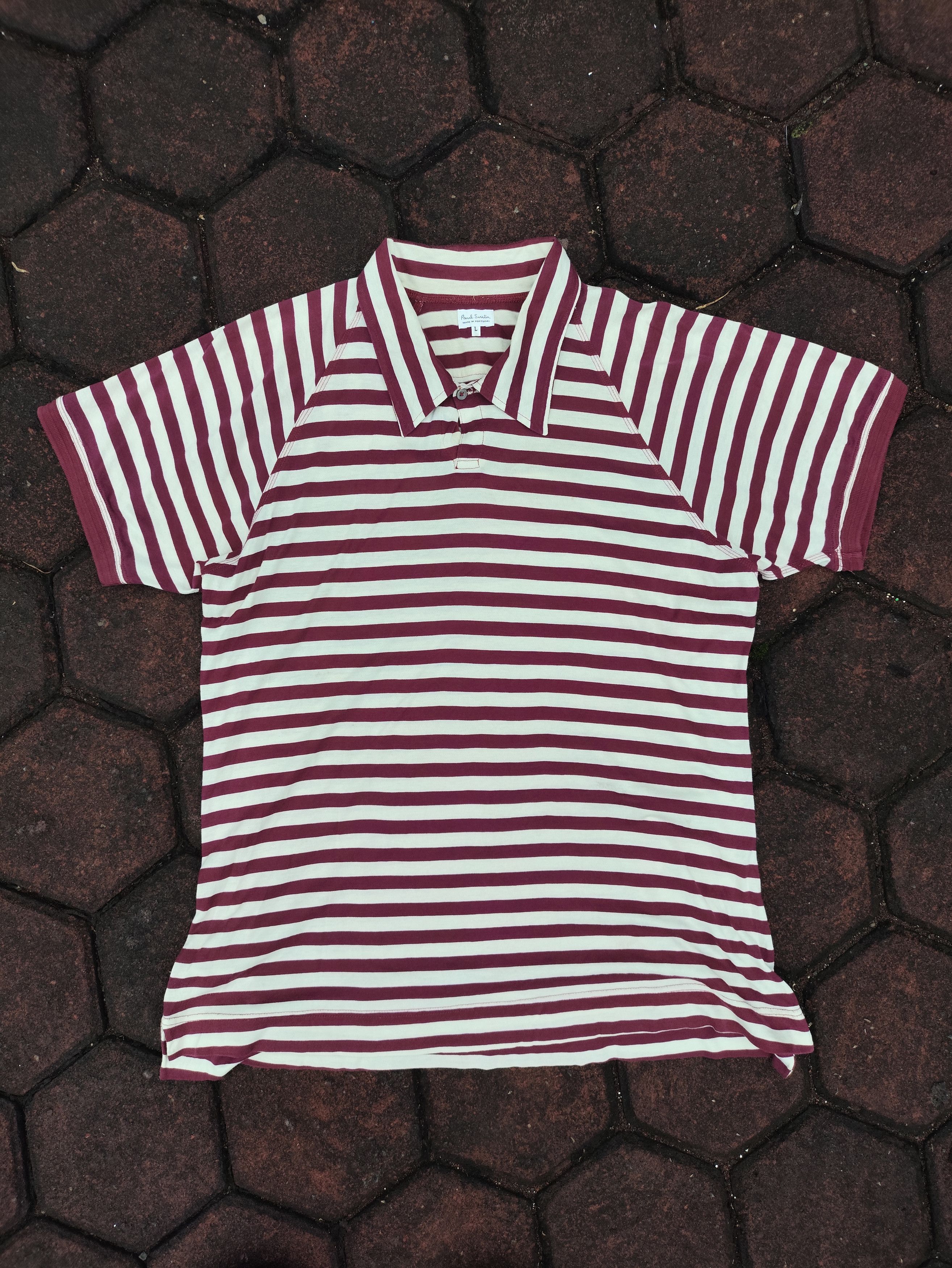 Paul Smith Paul Smith Poloshirt Stripe Size US L / EU 52-54 / 3 - 1 Thumbnail