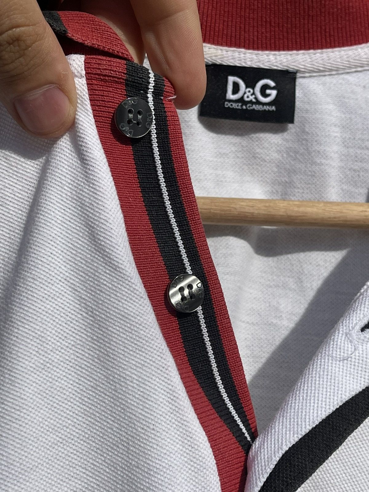Dolce & Gabbana Dolce&Gabbana luxury white polo shirt Size US M / EU 48-50 / 2 - 6 Thumbnail