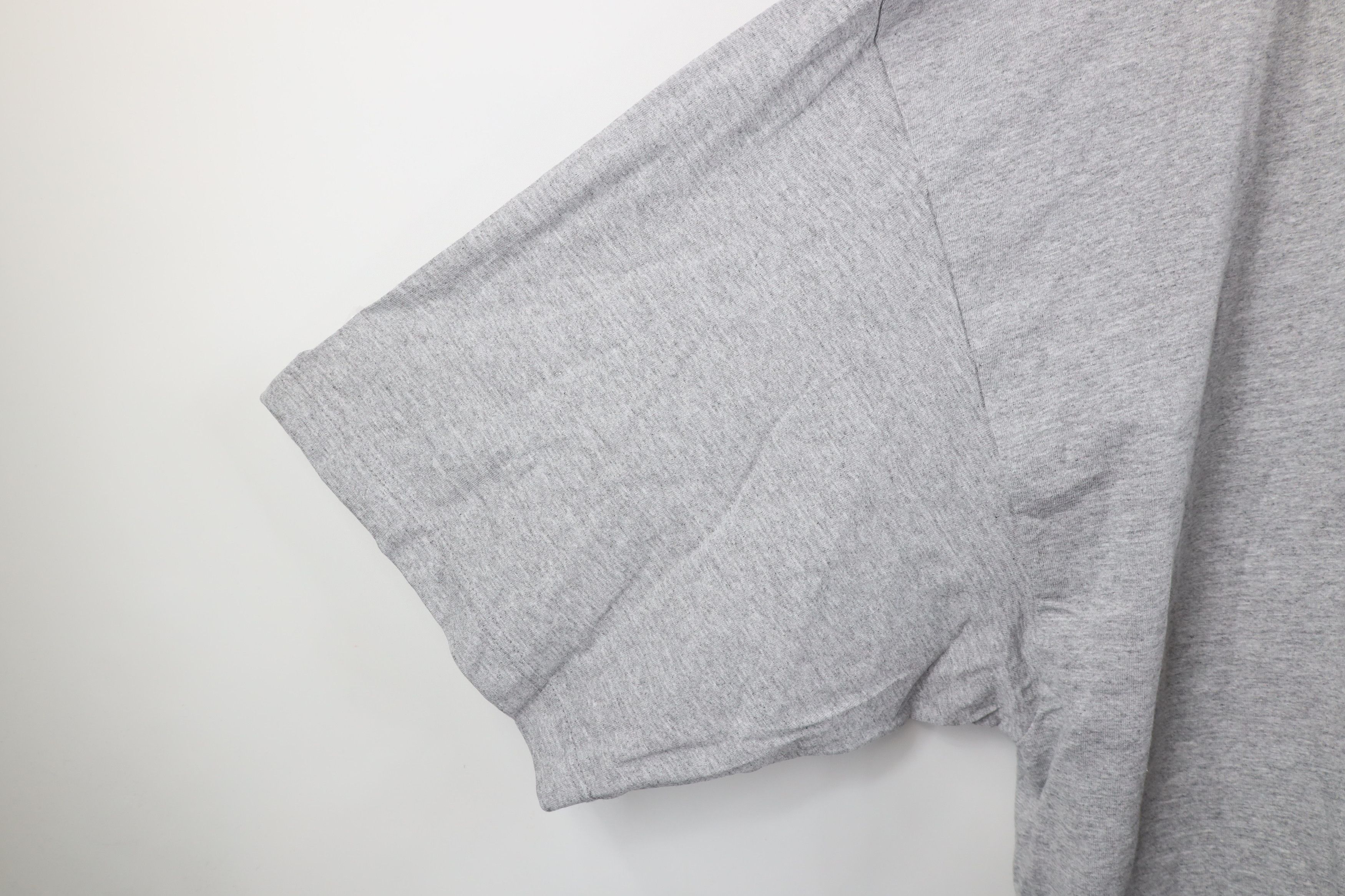 Vintage Vintage 90s Streetwear Short Sleeve T-Shirt Heather Gray Size US XXL / EU 58 / 5 - 4 Thumbnail