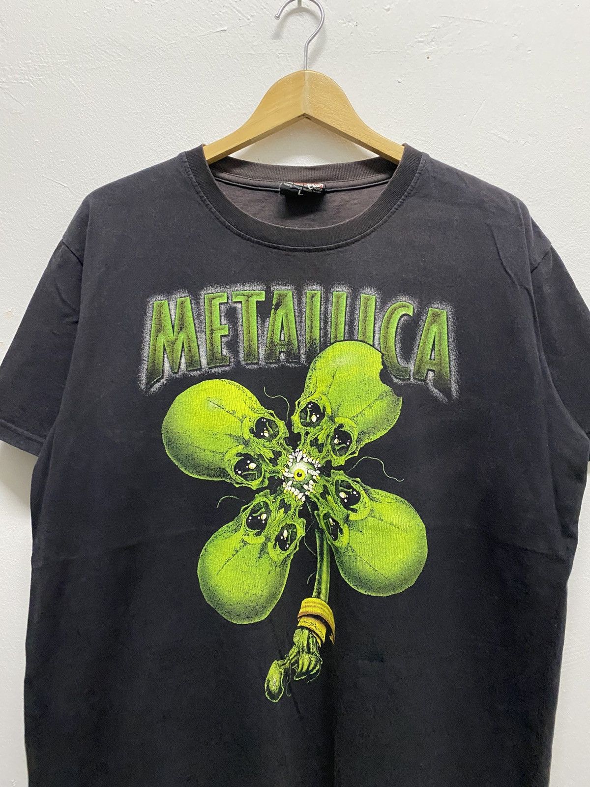 Metallica Vintage 90s Metallica Pushead Heavy Metal Band Music Rock Size US L / EU 52-54 / 3 - 2 Thumbnail