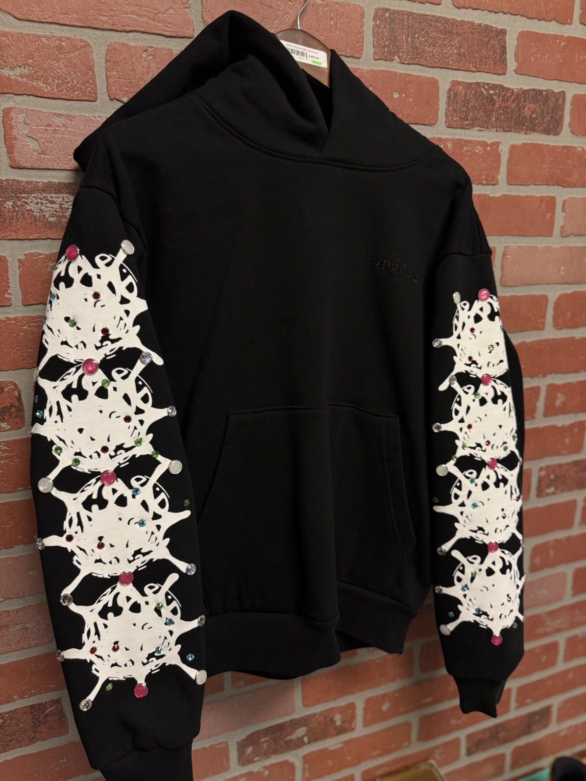 Sp5der Sp5der RineStone Gem Hoodie Size S RARE (NEW) Size US S / EU 44-46 / 1 - 7 Thumbnail