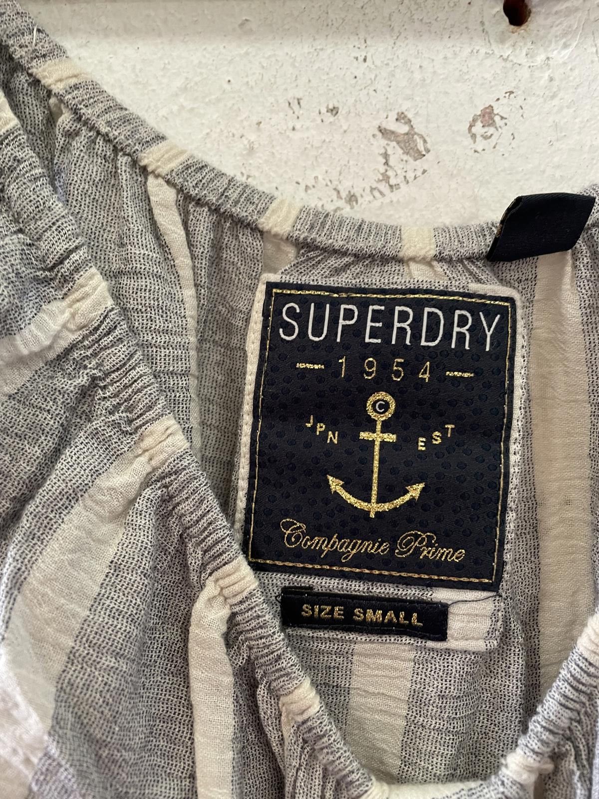 Superdry Superdry Women's Striped Button-Front Top Size Small Size S / US 4 / IT 40 - 3 Thumbnail