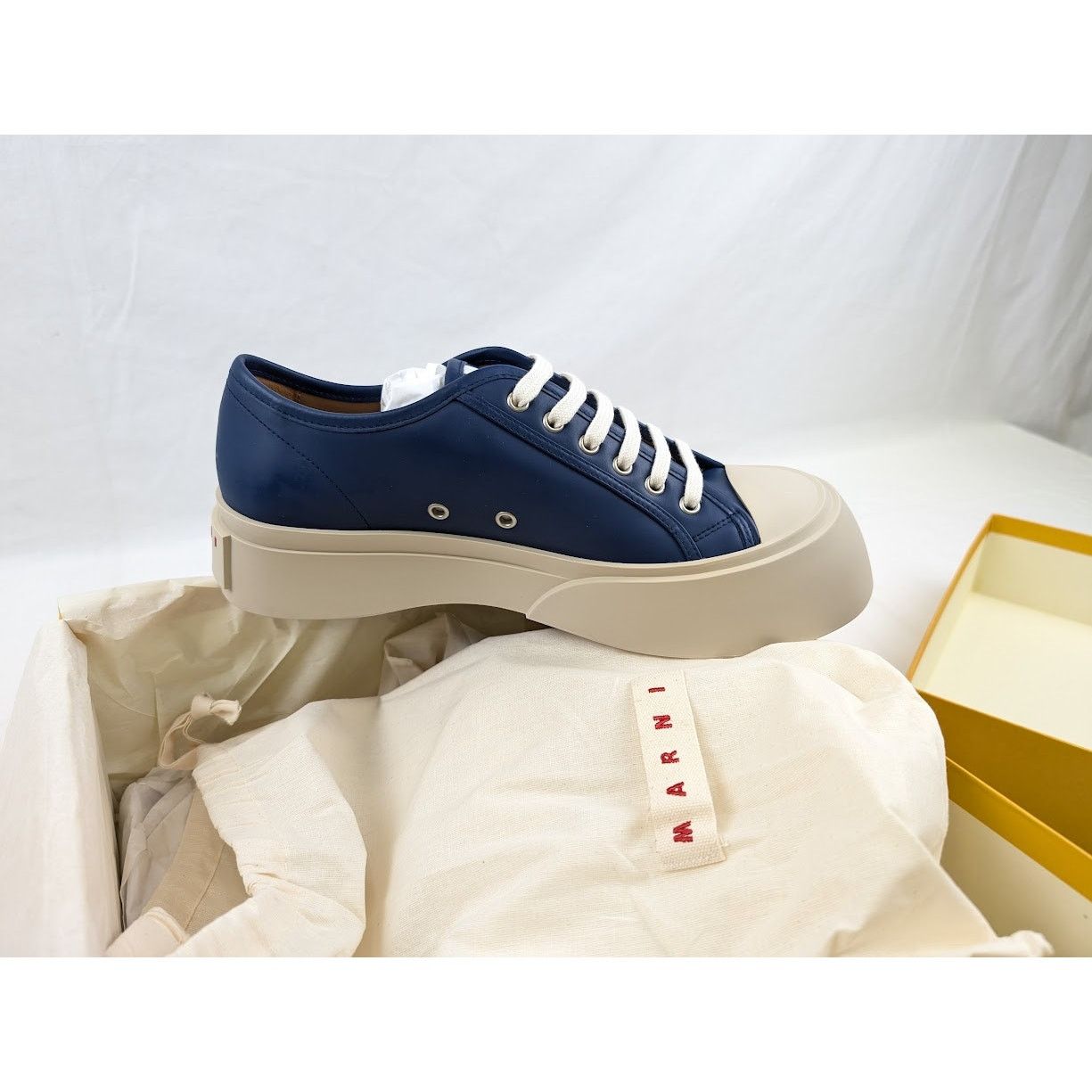Marni o1rshd1 Low-Top Sneakers in Blue/White Size US 10 / EU 43 - 22 Thumbnail