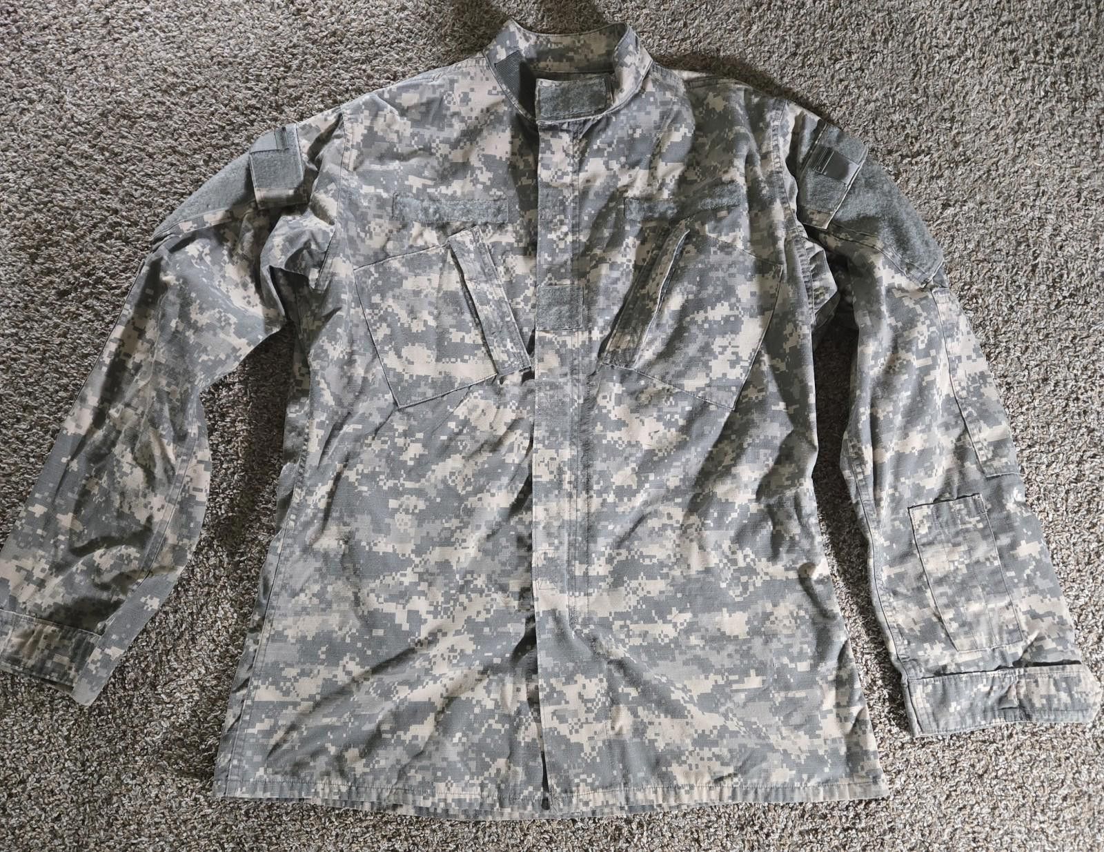 Designer ACU Shirt/Coat Medium X-Long USGI Digital Camo Ripstop Army Size ONE SIZE - 1 Thumbnail
