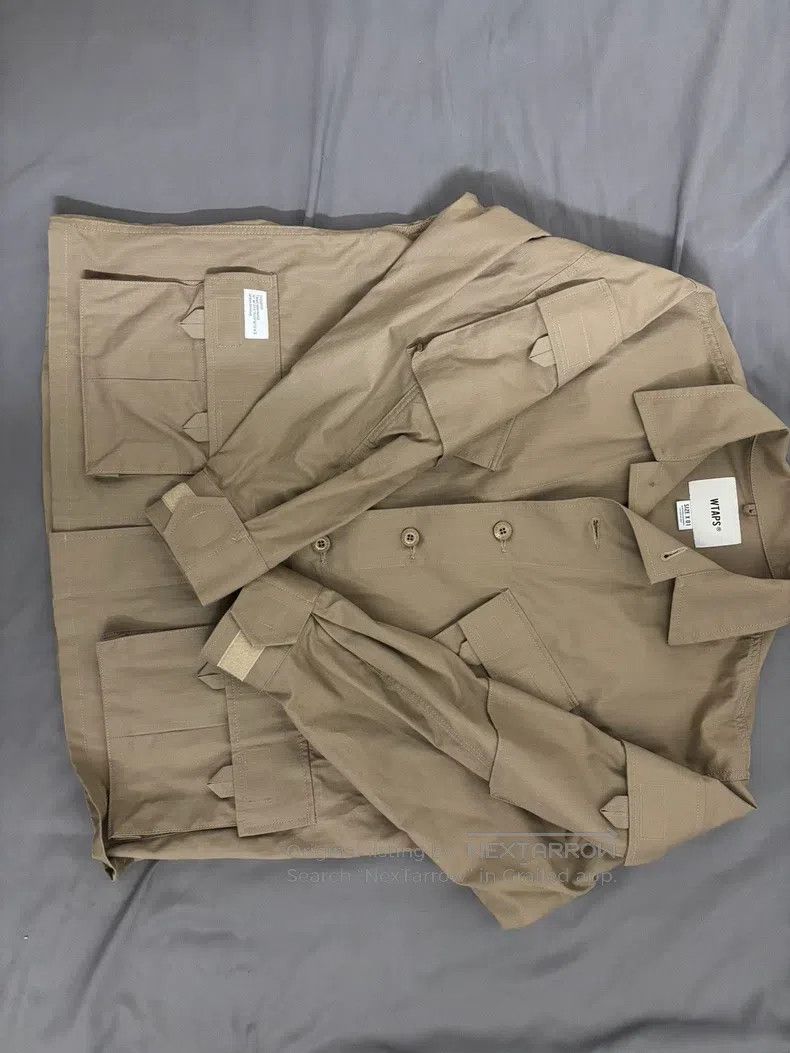 Wtaps Wtaps Solid color multi-pocket collar buttoned long-sleeve Size US S / EU 44-46 / 1 - 2 Thumbnail