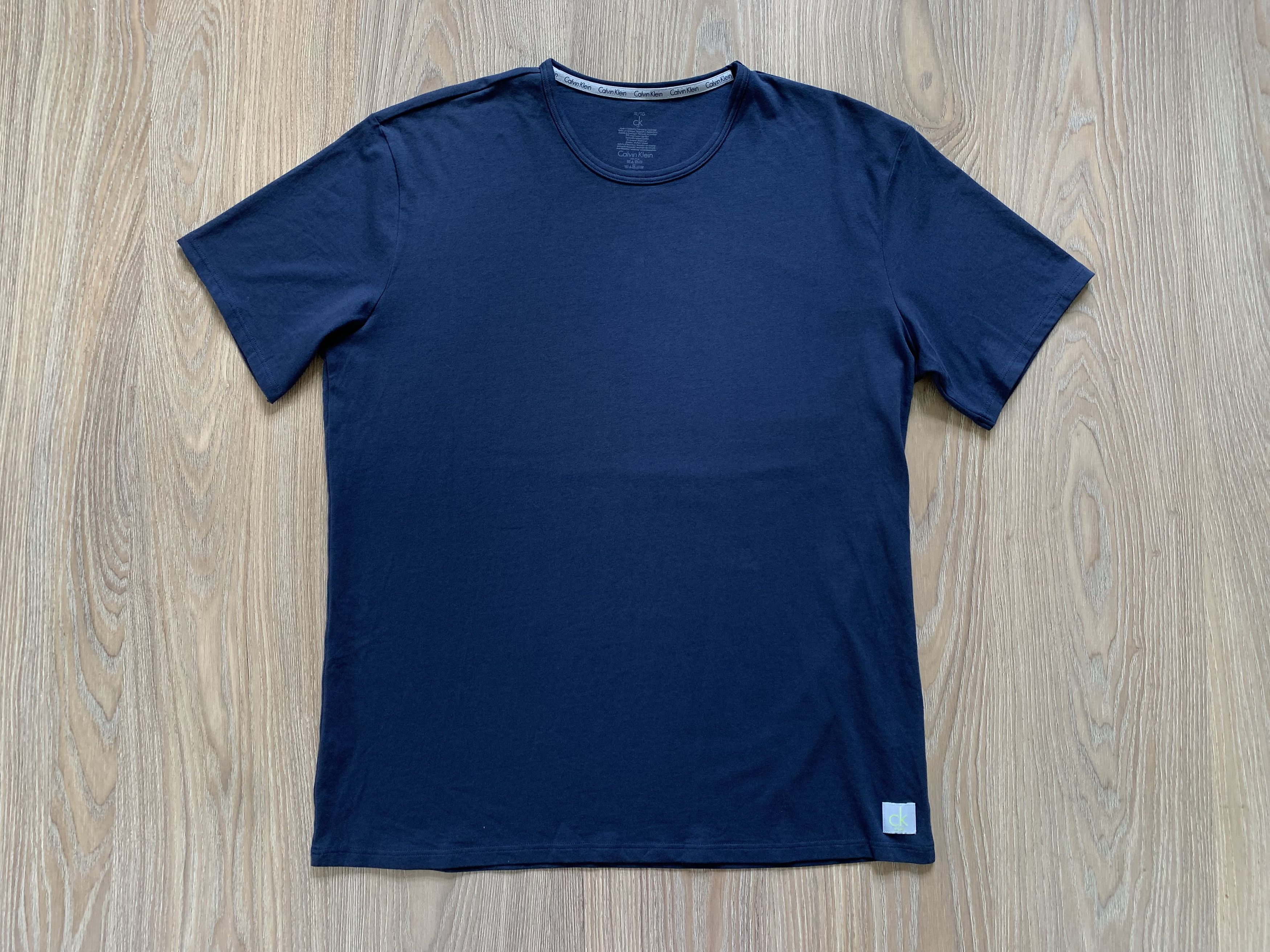 Calvin Klein Calvin Klein Basic Blue T Shirt Size US XL / EU 56 / 4 - 2 Thumbnail